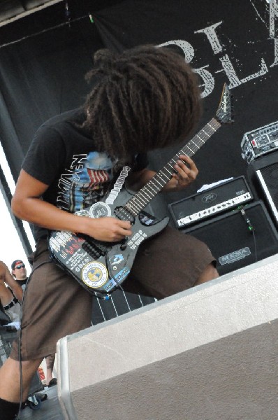 Black Tide at the Mayhem Festival Verizon Wireless Amphitheater