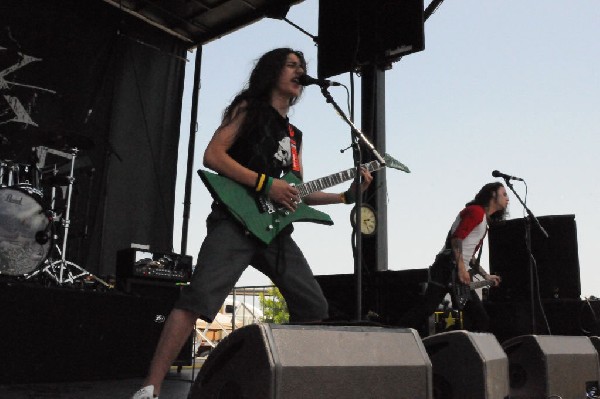 Black Tide at the Mayhem Festival Verizon Wireless Amphitheater