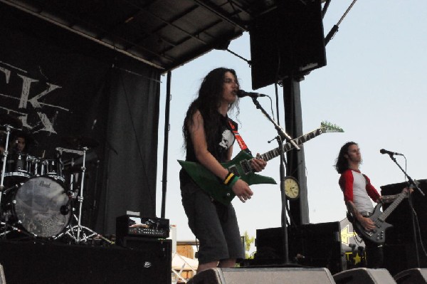 Black Tide at the Mayhem Festival Verizon Wireless Amphitheater
