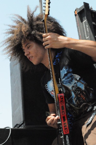 Black Tide at the Mayhem Festival Verizon Wireless Amphitheater