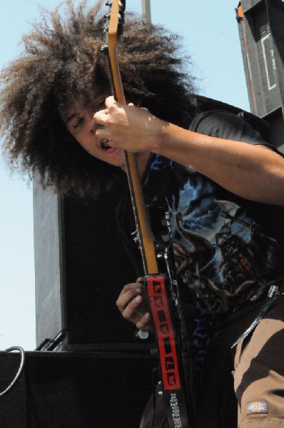 Black Tide at the Mayhem Festival Verizon Wireless Amphitheater