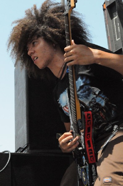 Black Tide at the Mayhem Festival Verizon Wireless Amphitheater