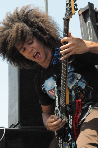 Black Tide at the Mayhem Festival Verizon Wireless Amphitheater