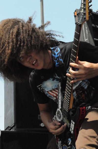 Black Tide at the Mayhem Festival Verizon Wireless Amphitheater