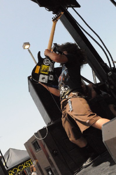 Black Tide at the Mayhem Festival Verizon Wireless Amphitheater
