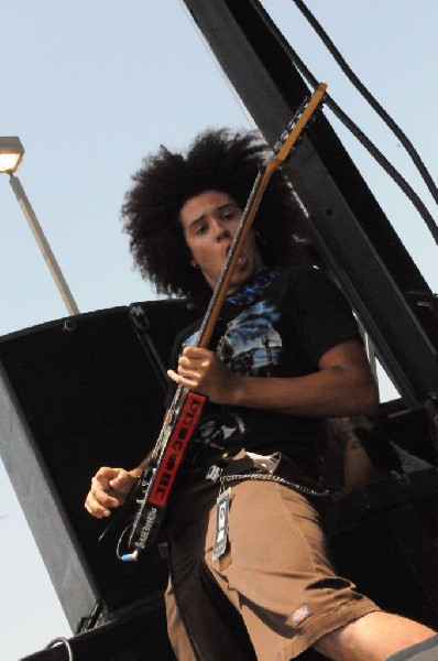 Black Tide at the Mayhem Festival Verizon Wireless Amphitheater