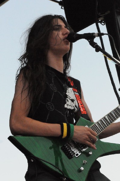 Black Tide at the Mayhem Festival Verizon Wireless Amphitheater