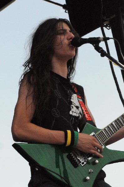 Black Tide at the Mayhem Festival Verizon Wireless Amphitheater