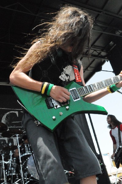 Black Tide at the Mayhem Festival Verizon Wireless Amphitheater