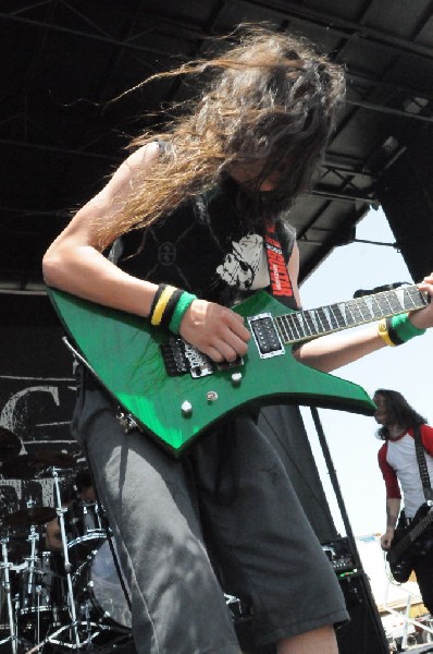 Black Tide at the Mayhem Festival Verizon Wireless Amphitheater