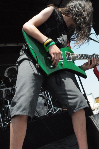 Black Tide at the Mayhem Festival Verizon Wireless Amphitheater