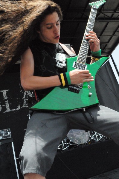 Black Tide at the Mayhem Festival Verizon Wireless Amphitheater