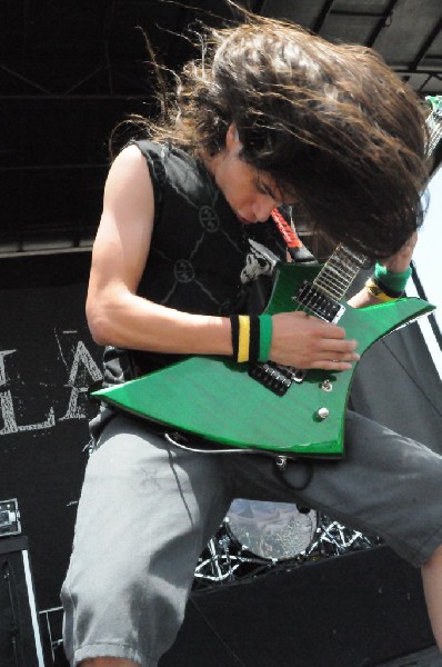 Black Tide at the Mayhem Festival Verizon Wireless Amphitheater