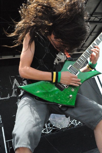 Black Tide at the Mayhem Festival Verizon Wireless Amphitheater