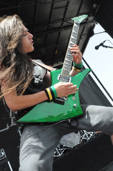 Black Tide at the Mayhem Festival Verizon Wireless Amphitheater