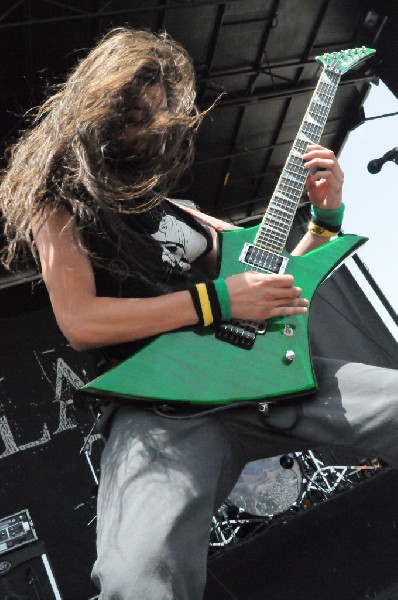 Black Tide at the Mayhem Festival Verizon Wireless Amphitheater