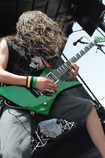 Black Tide at the Mayhem Festival Verizon Wireless Amphitheater