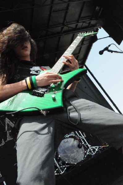 Black Tide at the Mayhem Festival Verizon Wireless Amphitheater