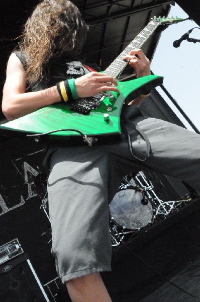 Black Tide at the Mayhem Festival Verizon Wireless Amphitheater