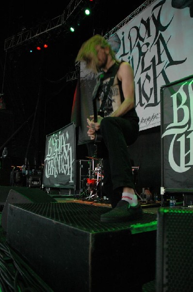 Bleeding Through at The Verizon Wireless Amphitheater, San Antonio, Texas