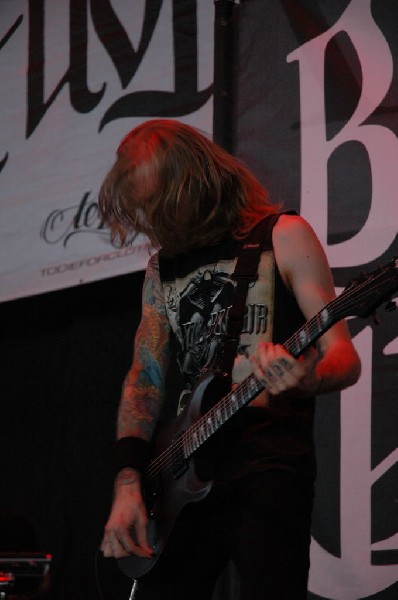 Bleeding Through at The Verizon Wireless Amphitheater, San Antonio, Texas