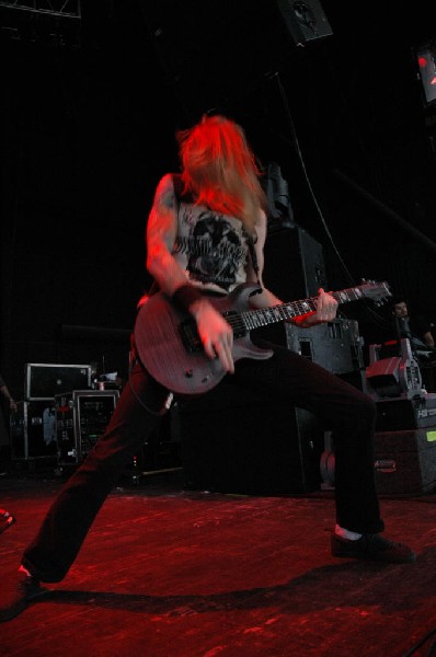 Bleeding Through at The Verizon Wireless Amphitheater, San Antonio, Texas