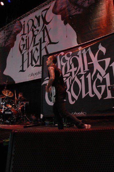 Bleeding Through at The Verizon Wireless Amphitheater, San Antonio, Texas