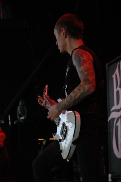 Bleeding Through at The Verizon Wireless Amphitheater, San Antonio, Texas