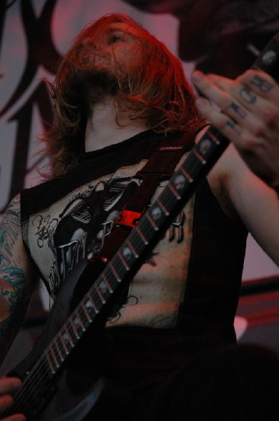 Bleeding Through at The Verizon Wireless Amphitheater, San Antonio, Texas