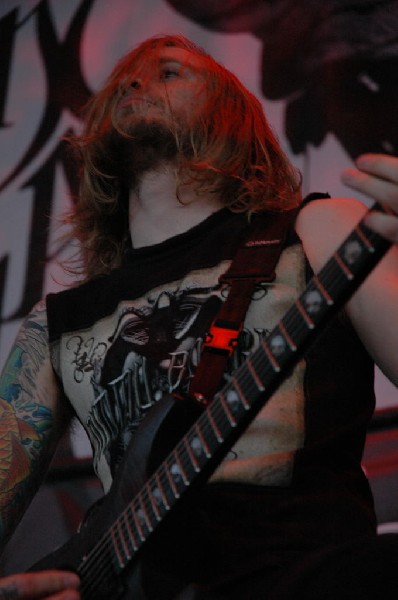 Bleeding Through at The Verizon Wireless Amphitheater, San Antonio, Texas