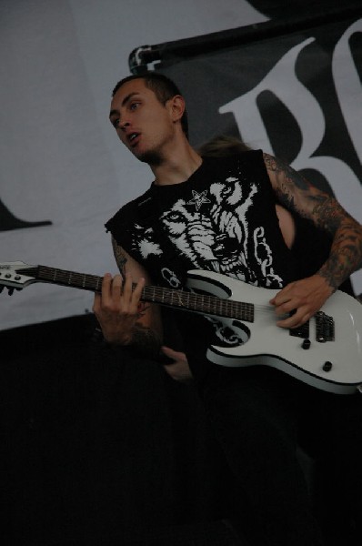 Bleeding Through at The Verizon Wireless Amphitheater, San Antonio, Texas