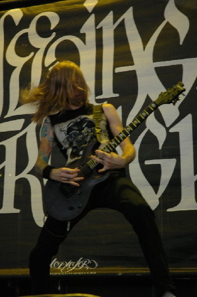 Bleeding Through at The Verizon Wireless Amphitheater, San Antonio, Texas