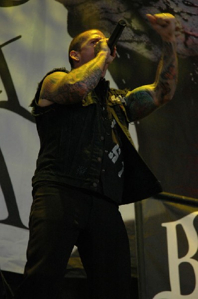 Bleeding Through at The Verizon Wireless Amphitheater, San Antonio, Texas