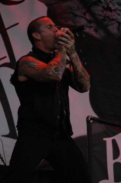 Bleeding Through at The Verizon Wireless Amphitheater, San Antonio, Texas