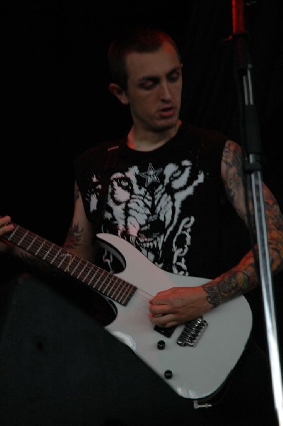 Bleeding Through at The Verizon Wireless Amphitheater, San Antonio, Texas