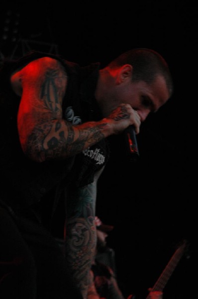 Bleeding Through at The Verizon Wireless Amphitheater, San Antonio, Texas