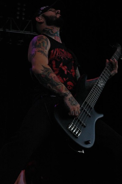 Bleeding Through at The Verizon Wireless Amphitheater, San Antonio, Texas