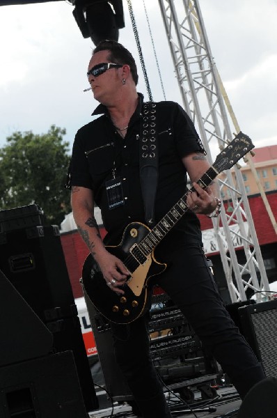 The Blue Flames at the Freak Show Festival, Austin, Texas 10/23/10 - photo