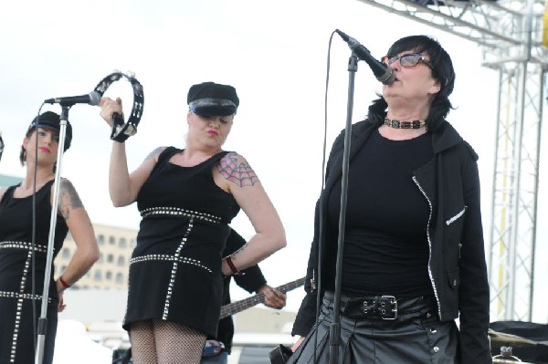 The Blue Flames at the Freak Show Festival, Austin, Texas 10/23/10 - photo