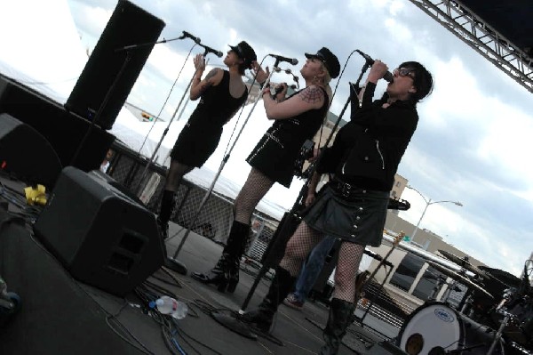 The Blue Flames at the Freak Show Festival, Austin, Texas 10/23/10 - photo