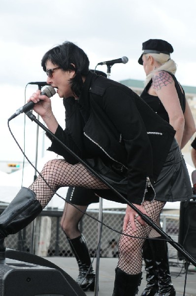 The Blue Flames at the Freak Show Festival, Austin, Texas 10/23/10 - photo