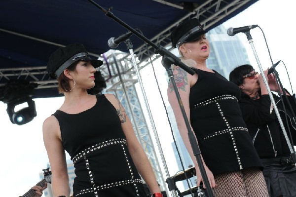 The Blue Flames at the Freak Show Festival, Austin, Texas 10/23/10 - photo