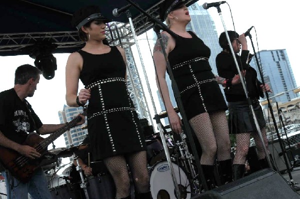 The Blue Flames at the Freak Show Festival, Austin, Texas 10/23/10 - photo