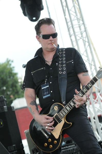 The Blue Flames at the Freak Show Festival, Austin, Texas 10/23/10 - photo