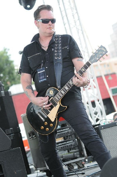 The Blue Flames at the Freak Show Festival, Austin, Texas 10/23/10 - photo