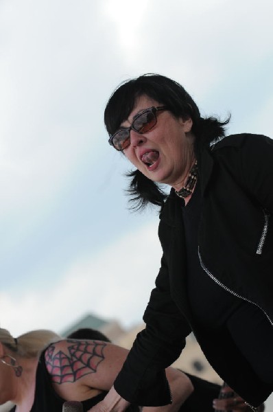 The Blue Flames at the Freak Show Festival, Austin, Texas 10/23/10 - photo