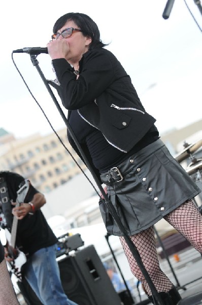 The Blue Flames at the Freak Show Festival, Austin, Texas 10/23/10 - photo