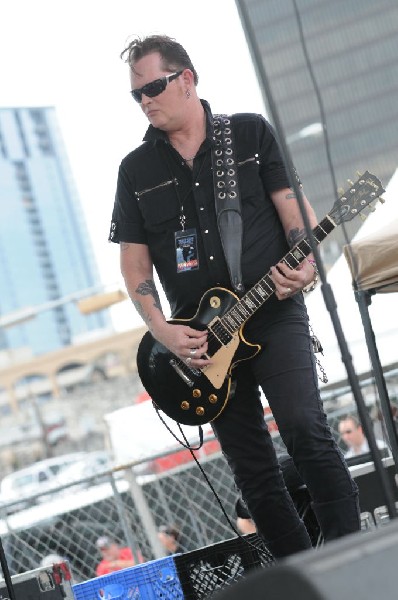 The Blue Flames at the Freak Show Festival, Austin, Texas 10/23/10 - photo