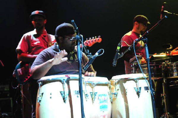 Brownout performs at the AMP Launch Party at ACL Live at the Moody Theater,