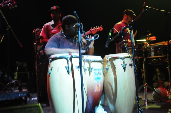 Brownout performs at the AMP Launch Party at ACL Live at the Moody Theater,